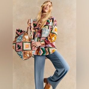 Sezane x Pangea tote